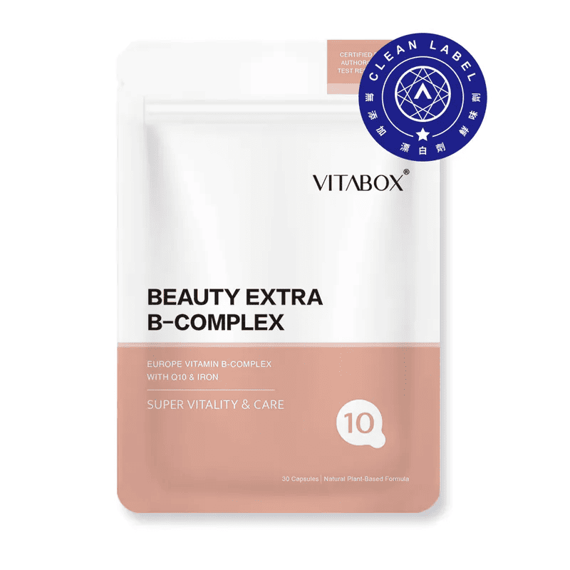 女性綜合維他命推薦 5:Vitabox 歐洲天然酵母維生素B群+Q10+專利鐵
